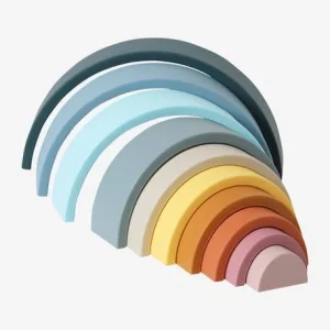 Arc-en-ciel à Empiler En Silicone Multicolor – Vertbaudet 12