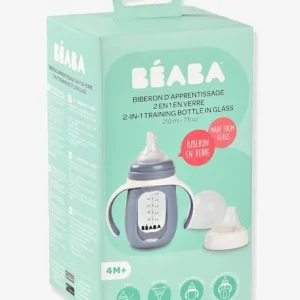 Biberon/tasse D’apprentissage 2 En 1 BEABA En Verre (210 Ml) Rose – Beaba 18