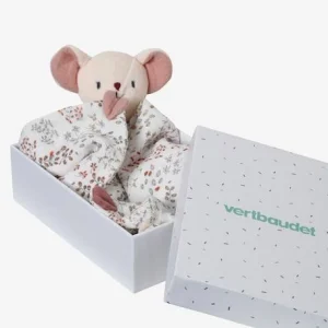 Doudou Carré En Gaze De Coton GRENIER Blanc – Vertbaudet 9