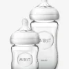 Kit Nouveau-né : 2 Biberons En Verre (125 + 240 Ml) Philips AVENT Natural Transparent – Philips Avent 5