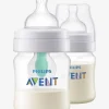 Lot De 2 Biberons 125 Ml Philips AVENT Anti-colic Avec Valve AirFree Transparent – Philips Avent 22