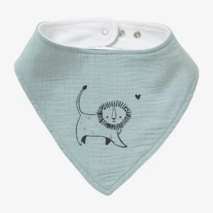 Lot De 3 Bavoirs Bandanas En Gaze De Coton Lot Vert Panda – Vertbaudet 10