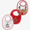 Lot De 3 Bavoirs Bébé Spécial Noël Capsule Famille Rouge/écru – Vertbaudet 22