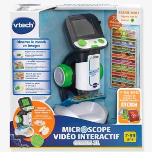 Microscope Vidéo Interactif Genius XL – VTECH Multicolore – Toutes Les Marques 7