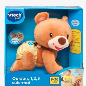 Ourson 123 Suis-moi VTECH Marron – Toutes Les Marques 6