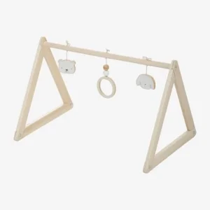 Portique D’éveil Base Triangle En Bois FSC® Beige – Vertbaudet 14