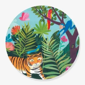 Puzzle 24 Pièces La Balade Du Tigre DJECO Orange – Djeco 9