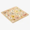 Puzzle Bouton Happy En Bois FSC® Multicolore – Vertbaudet 19