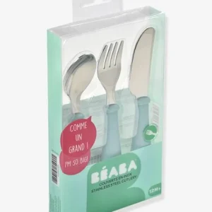 Set 3 Couverts D’apprentissage Inox BEABA Airy Green – Beaba 12