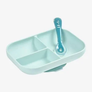 Set Vaisselle 2 Pièces Silicone BEABA Gris Clair – Beaba 14