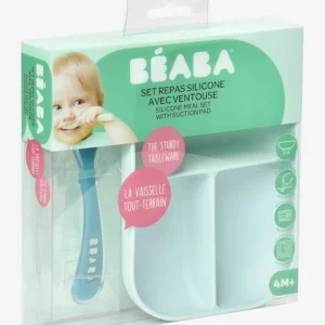 Set Vaisselle 2 Pièces Silicone BEABA Gris Clair – Beaba 18