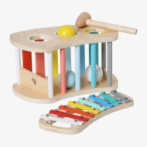 Tap Tap Xylophone 2 En 1 En Bois FSC® Multicolore – Vertbaudet 10