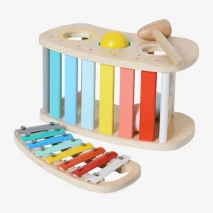 Tap Tap Xylophone 2 En 1 En Bois FSC® Multicolore – Vertbaudet 12