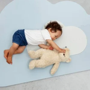 Tapis D’éveil Nuage Small – QUUT Bleu Ciel – Quut 14